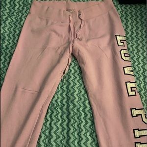 Light pink sweatpants